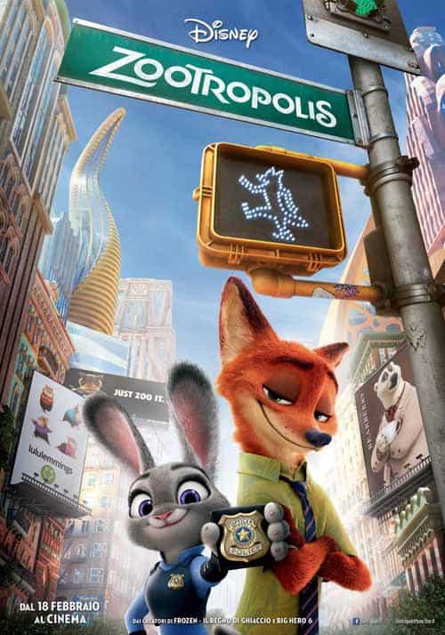 Recensione: Zootropolis.Una città dove tutti vorrebbero vivere