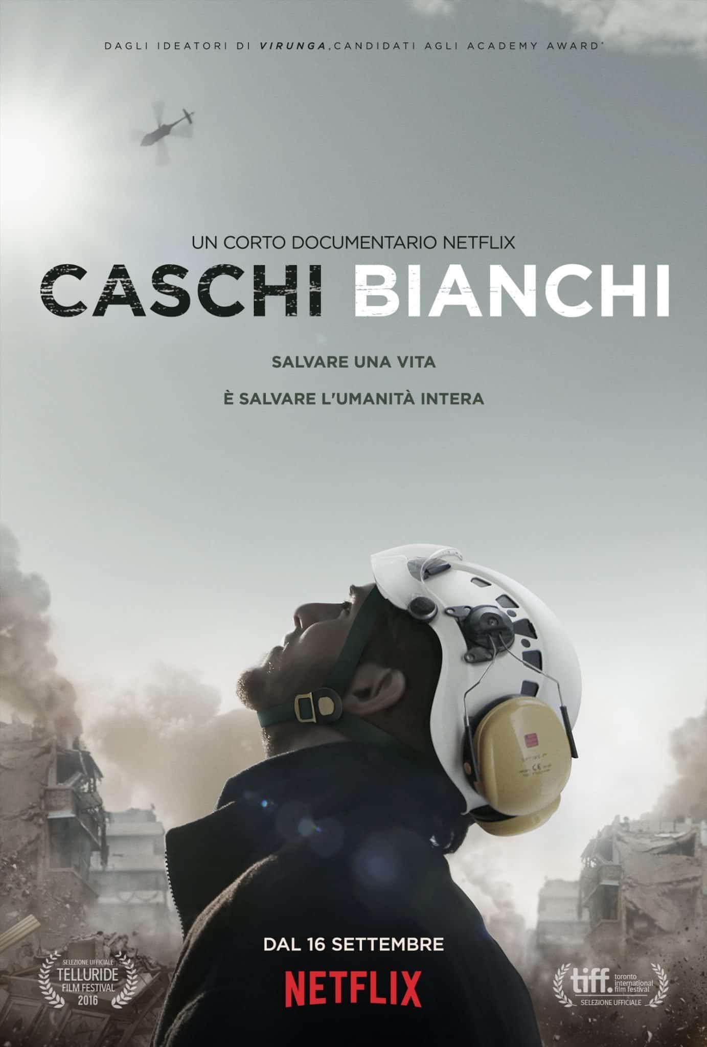 CASCHI BIANCHI: La locandina e il trailer del nuovo corto documentario originale Netflix