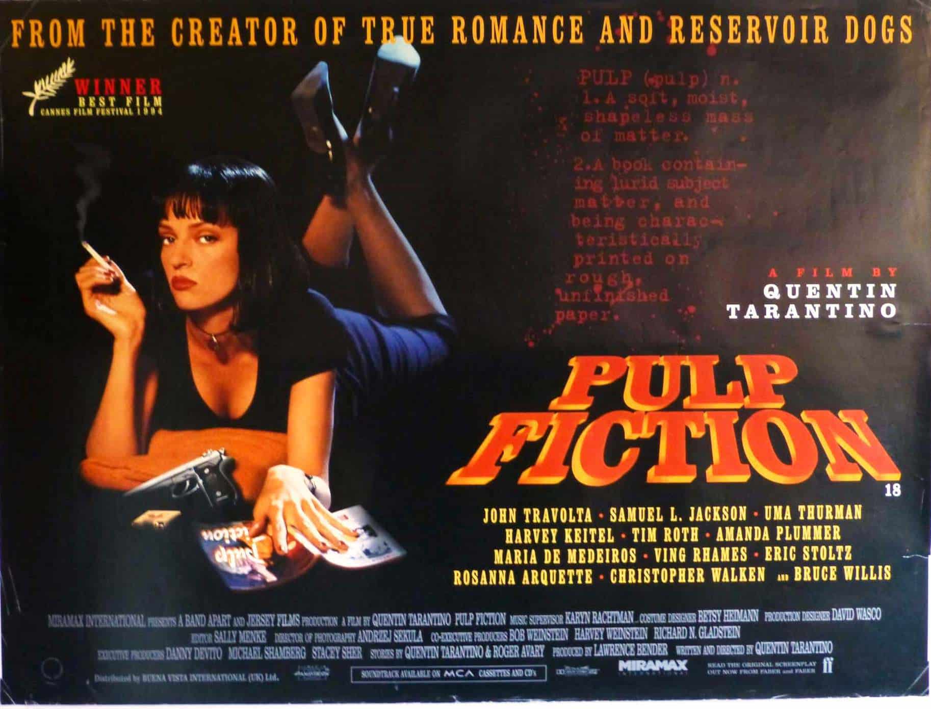 TOP 5: Le scene più rappresentative di PULP FICTION