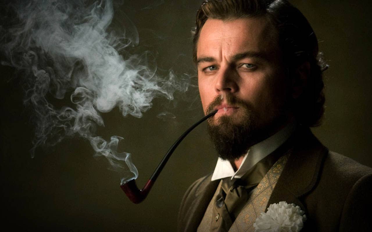 django unchained leonardo dicaprio as monsieur calvin j candie wallpaper 5685