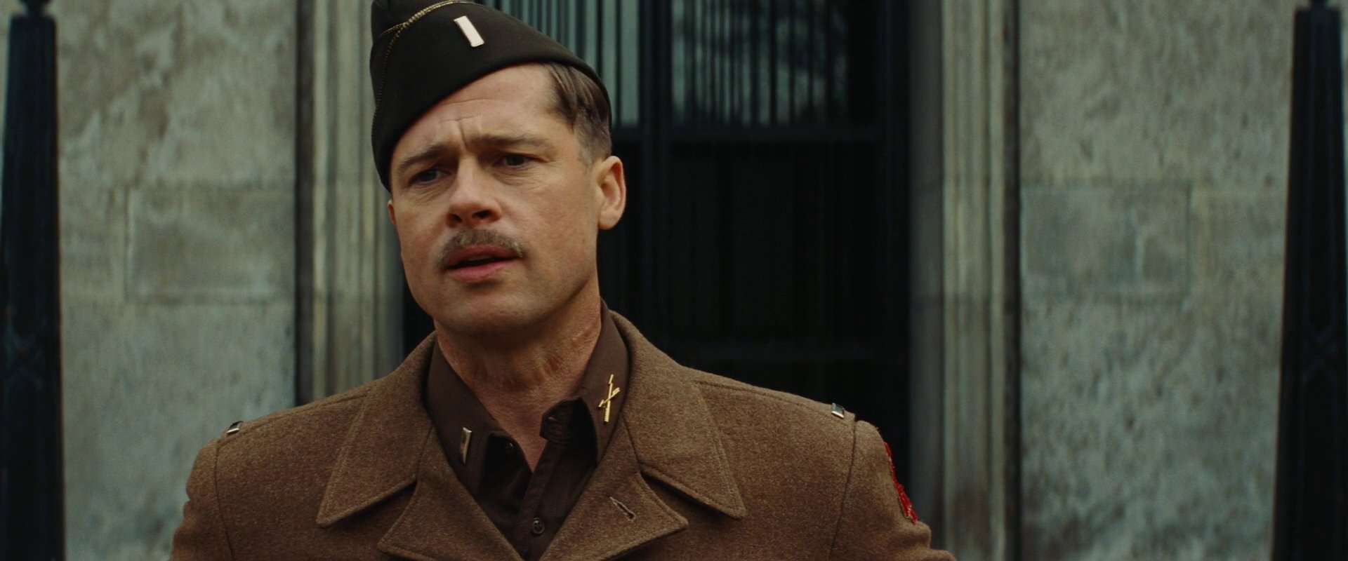 Lt Aldo Raine presents himself