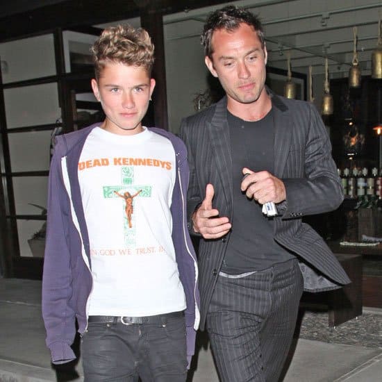 Pictures Jude Law Son Rafferty LA