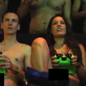 nude gaming party