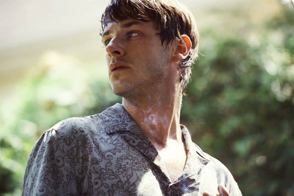 Gaspard Ulliel in una scena del film