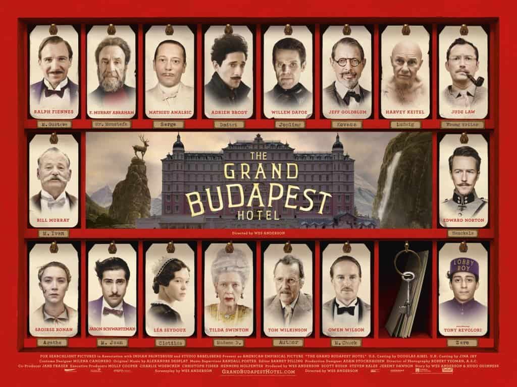 Grand Budapest Hotel: 5 curiosità sull’ultimo film di Wes Anderson