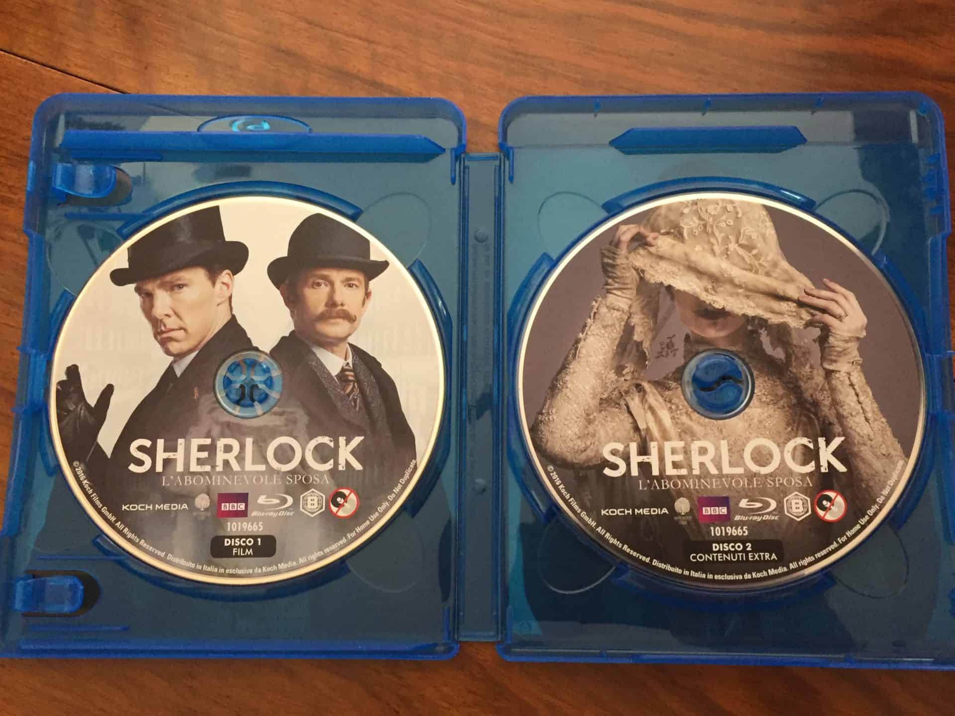 blu ray sherlock l'abominevole sposa