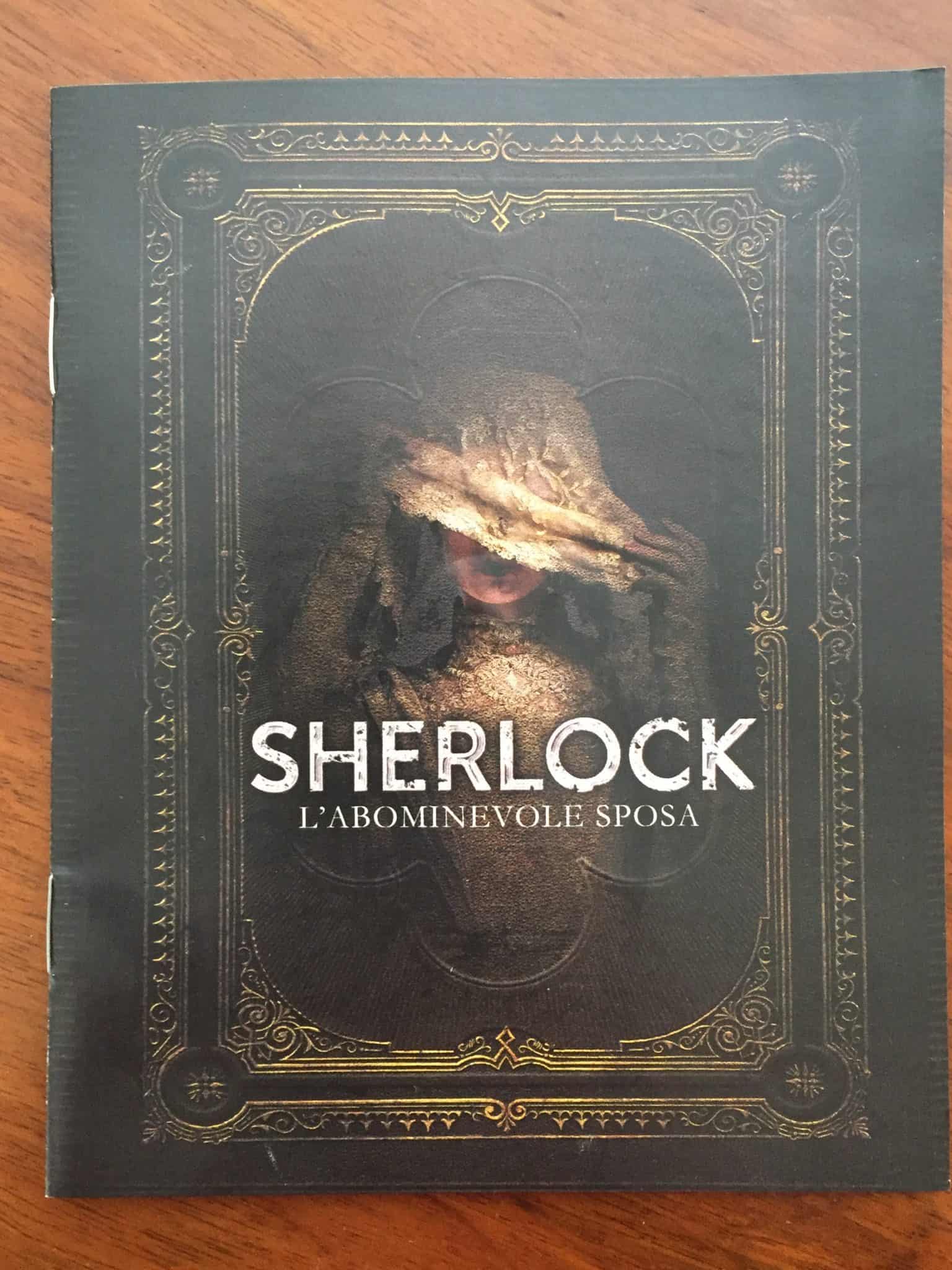 Booklet Sherlock l'abominevole sposa