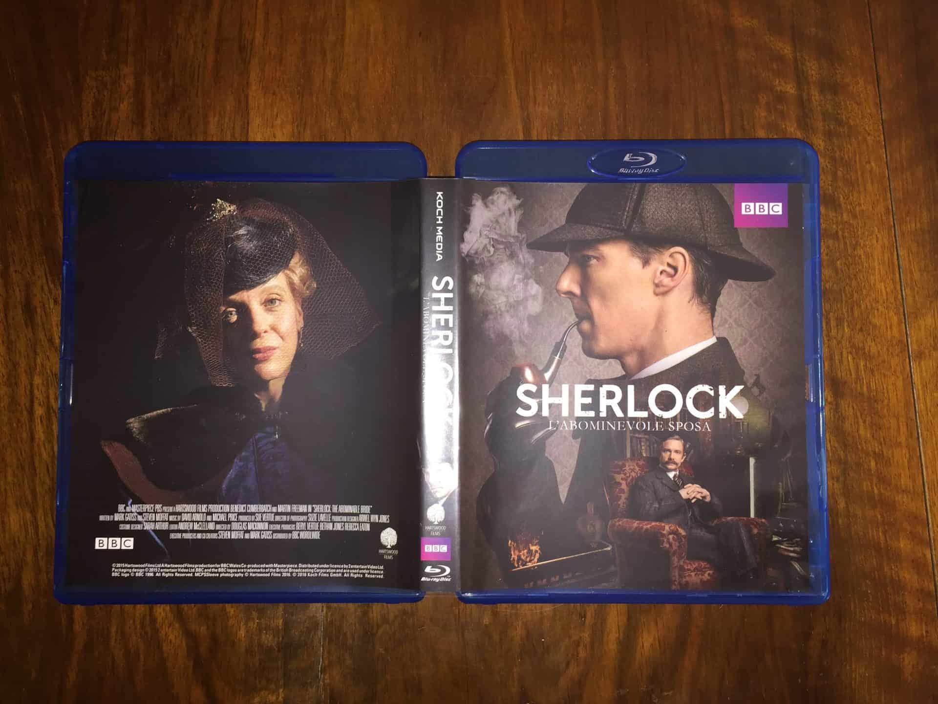 blu ray sherlock l'abominevole sposa