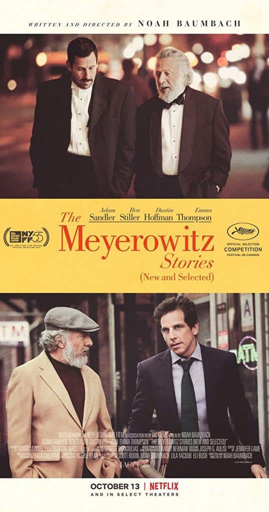 the mayerowitz stories noah baumbach film netflix