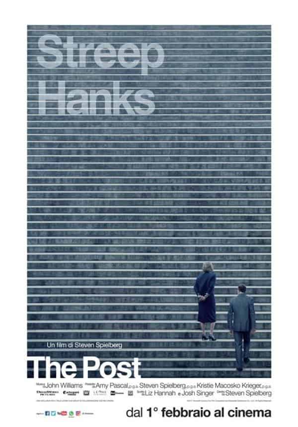 The post recensione film Steven Spielberg