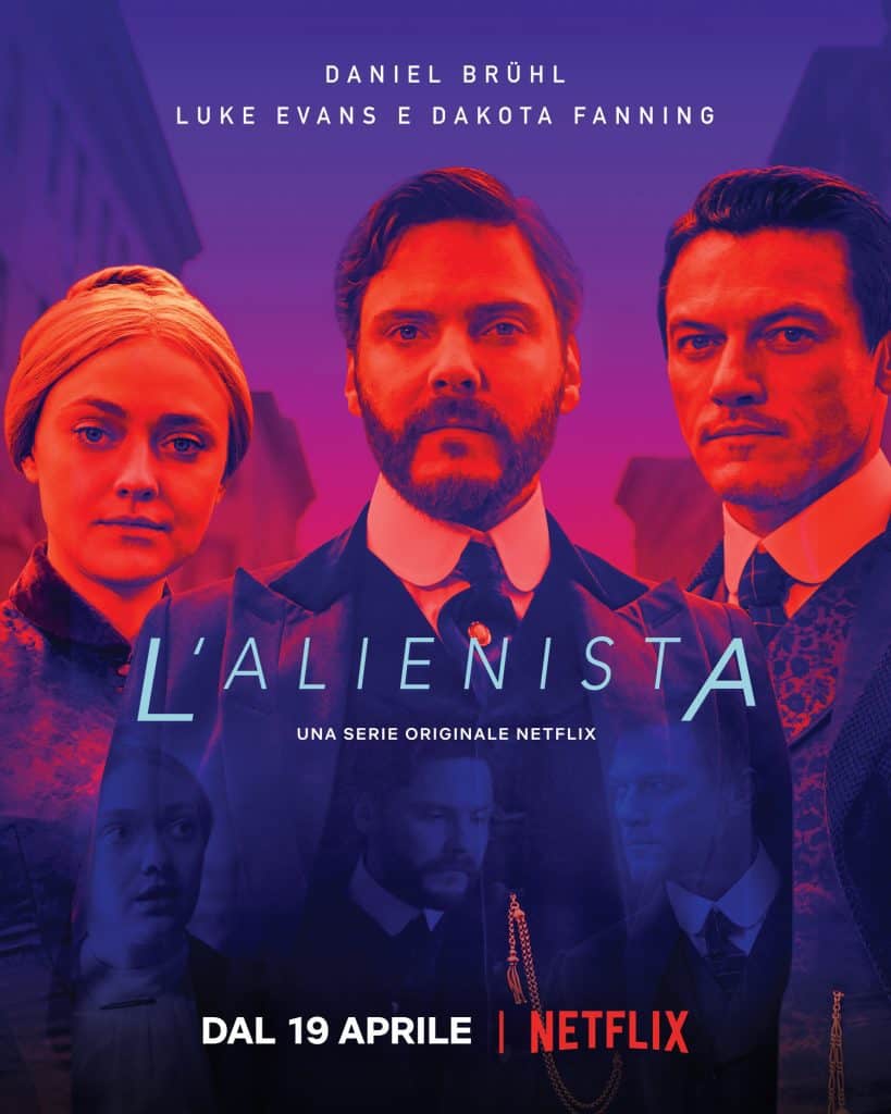 L'Alienista locandina personaggi serie Netflix 