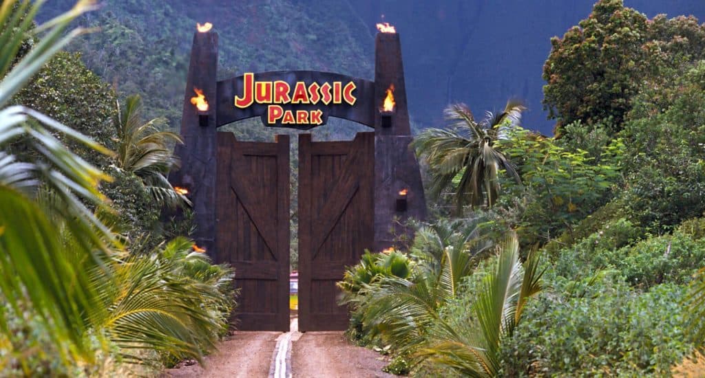 curiosità su jurassic park