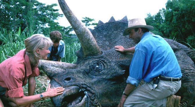 curiosità su jurassic park