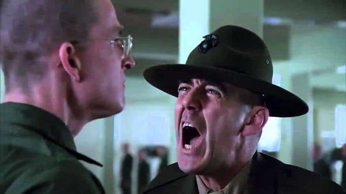 Morto R. Lee Ermey, il sergente Hartman  di Full Metal Jacket!