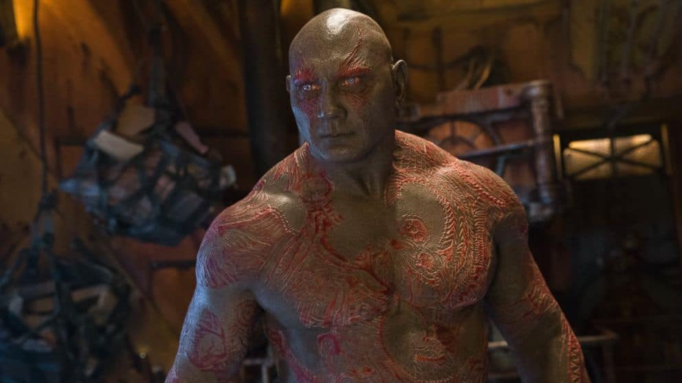 guardiani della galassia drax james gunn