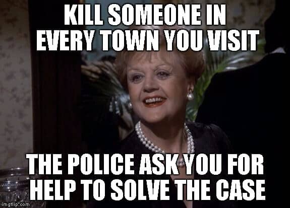 Jessica Fletcher Signora in Giallo Serial-Killer