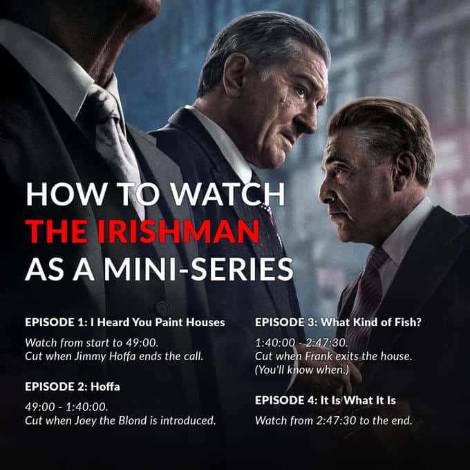 the irishman serie tv