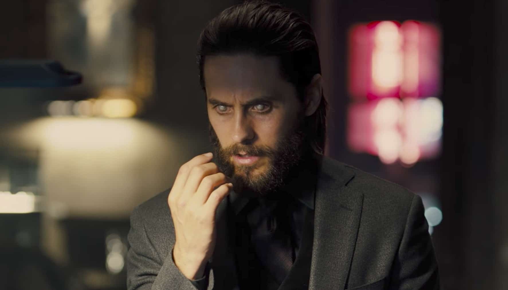 Morbius: Jared Leto si trasforma in un vampiro in una clip del film Marvel