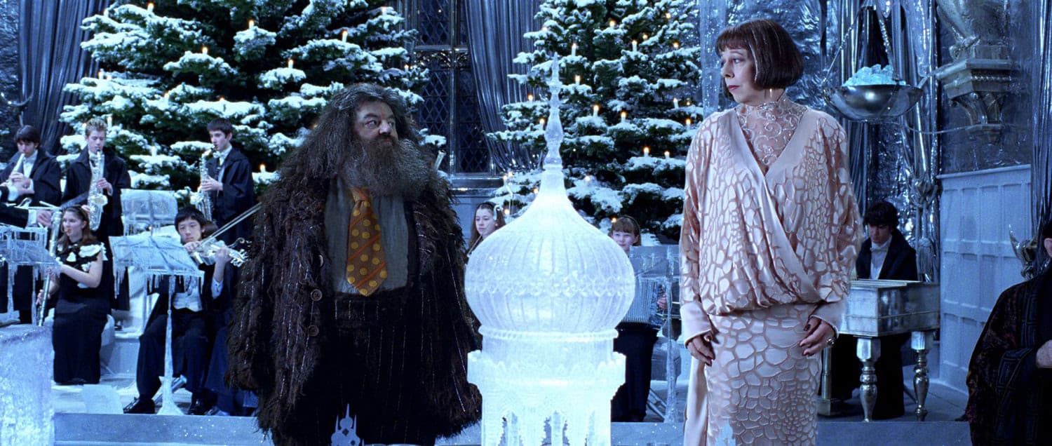 Hagrid e Madame Maxime
