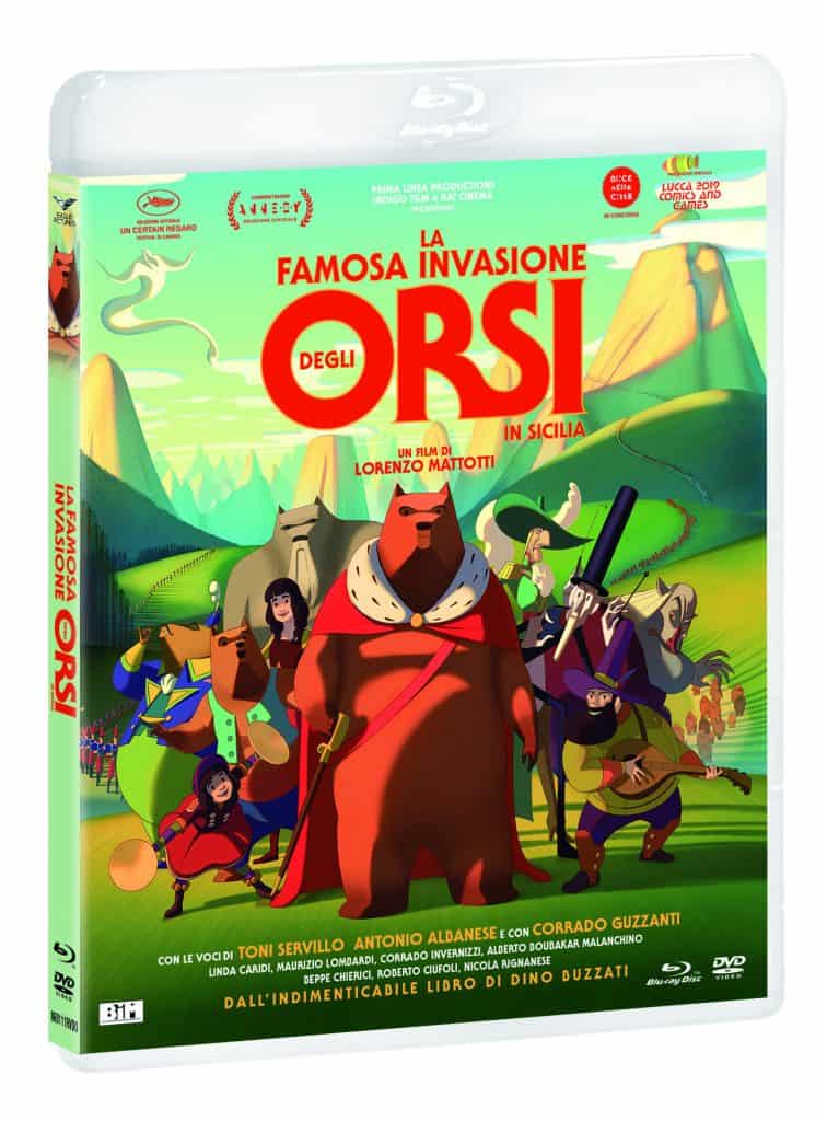 La Famosa Invasione degli Orsi in sicilia home video