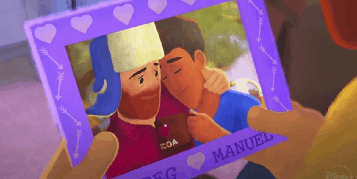out corto disney plus