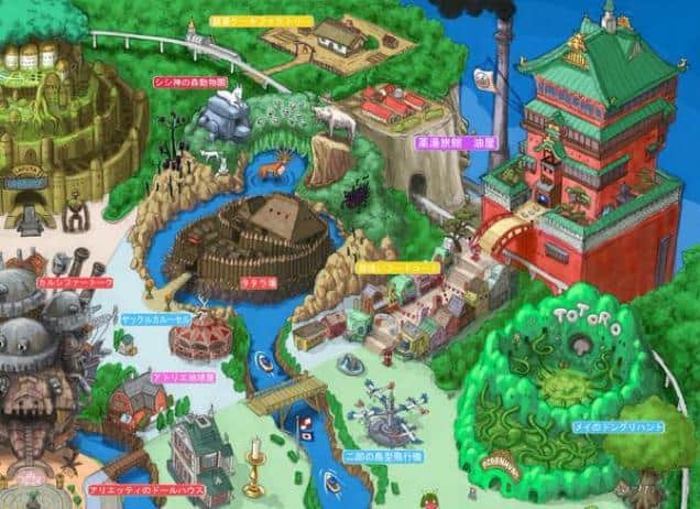 studio ghibli parco