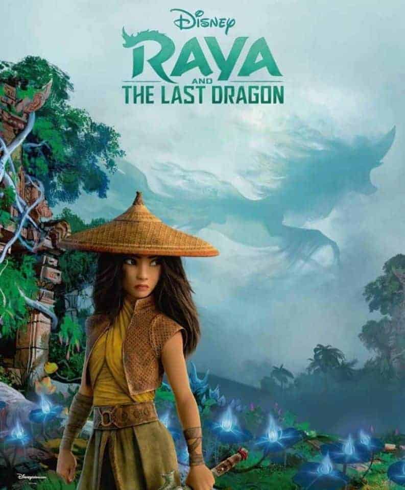 raya and the last dragon poster