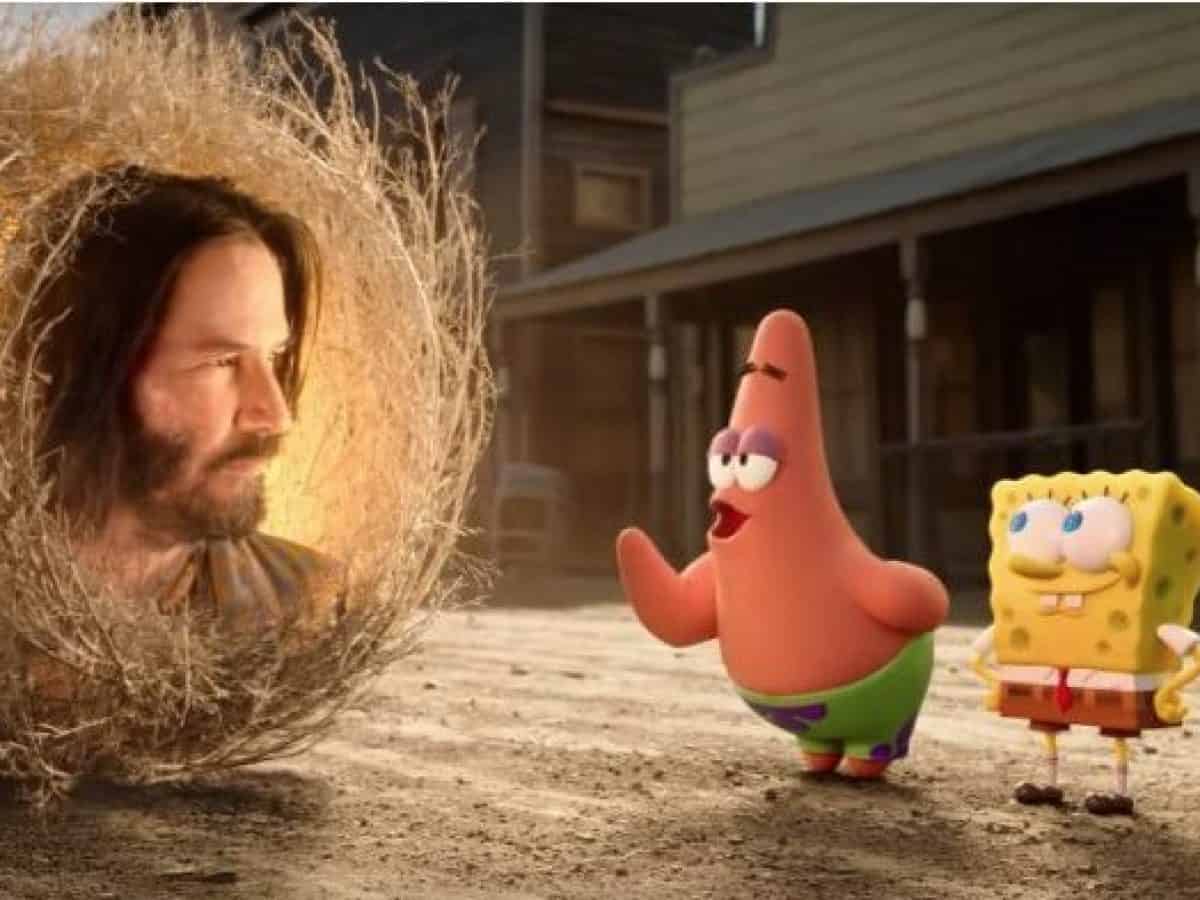 Spongebob – Amici in Fuga: il film con Keanu Reeves arriverà su Netflix