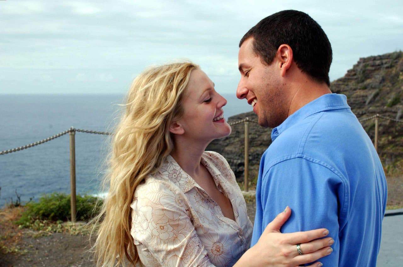 50 volte il primo bacio: la video reunion di Adam Sandler e Drew Barrymore
