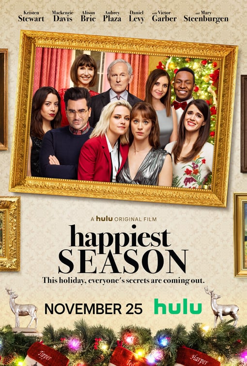 Happiest Season: il primo poster del film con Kristen Stewart 1 happiest season poster
