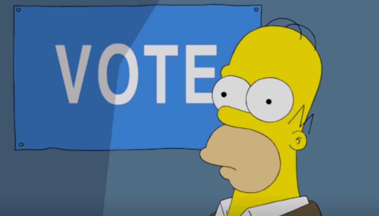 I Simpson: la netta presa di posizione contro Donald Trump