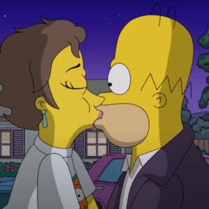 I Simpson: Olivia Colman perde la testa per Homer