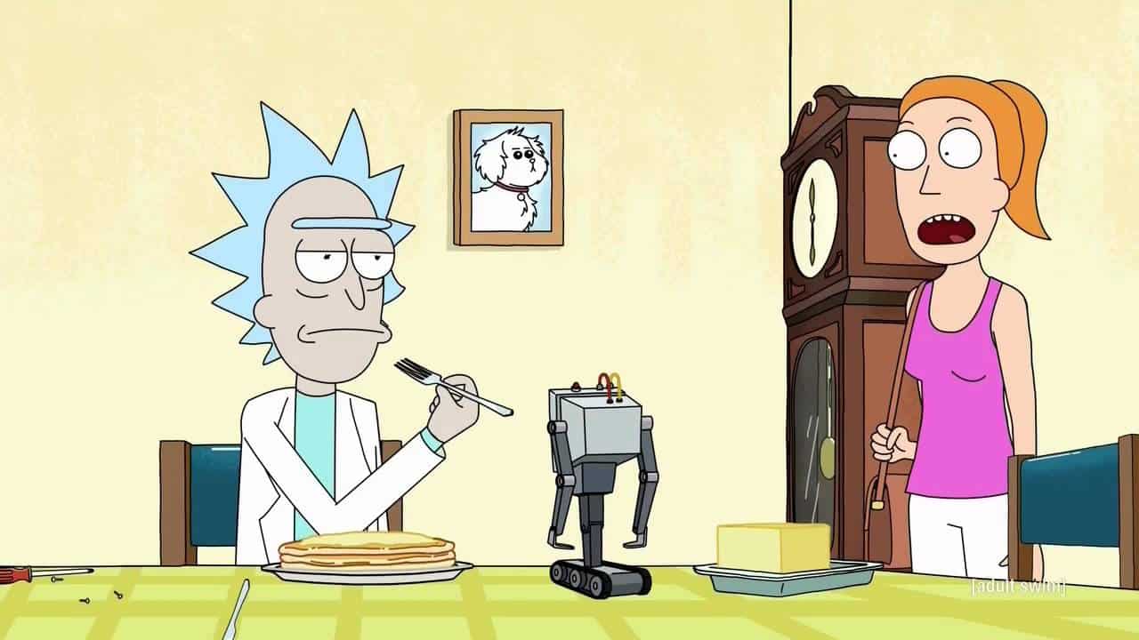 rick and morty burro robot