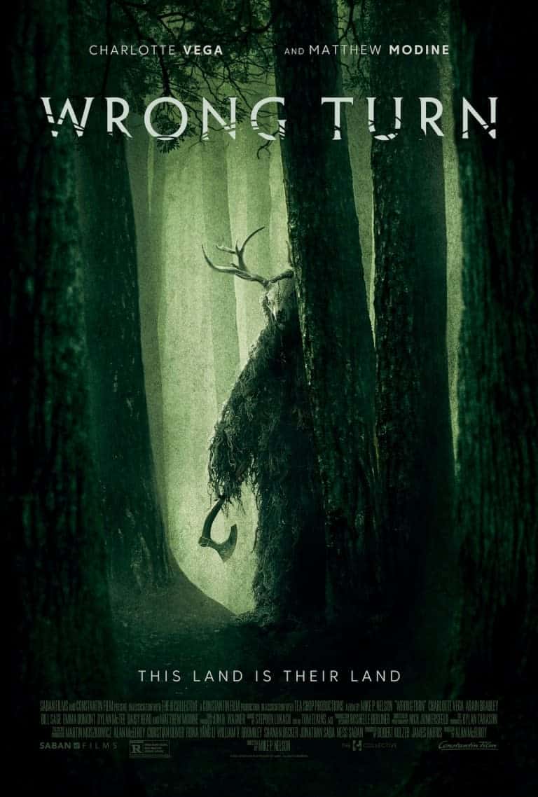 Wrong Turn: il primo poster del reboot del film horror del 2003 1 wrong turn poster reboot