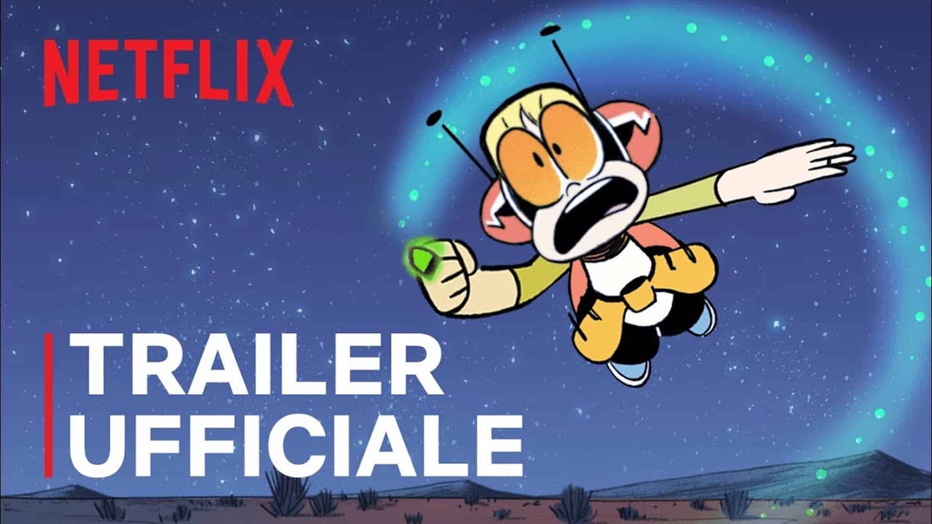 Kid Cosmic: il trailer della serie Netflix dal creatore delle Superchicche