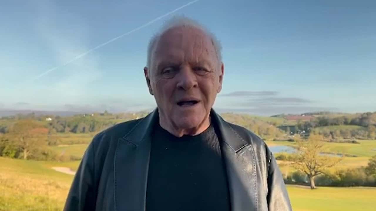 Oscar 2021: il videomessaggio di Anthony Hopkins dopo l’assenza alla cerimonia