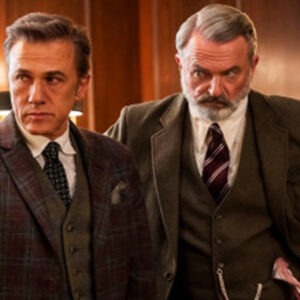 The Portable Door: Christoph Waltz e Sam Neill nella prima immagine del film