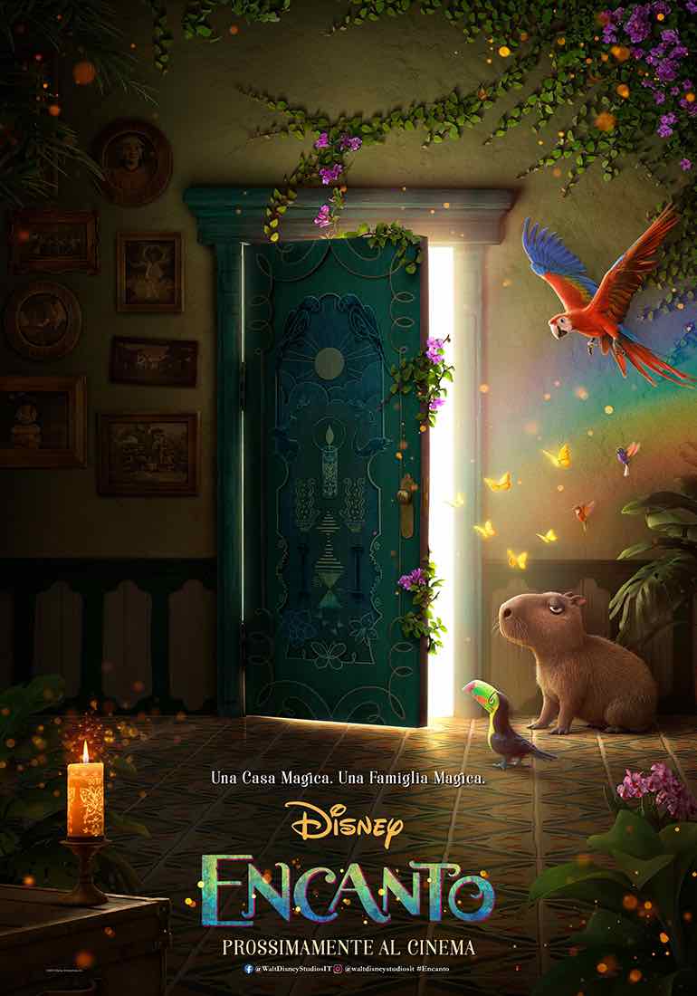 Encanto: ecco il poster del nuovo film Disney ambientato in Colombia 1 encanto poster