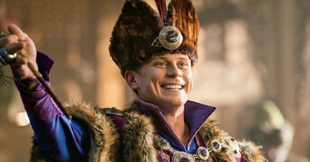 Aladdin: lo spinoff sul principe Anders è in arrivo. Lo afferma Billy Magnussen