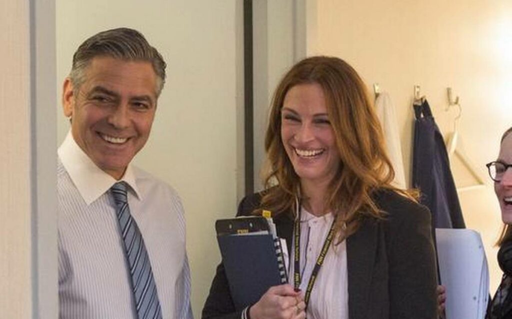 Julia Roberts e George Clooney sul set di Ticket To Paradise