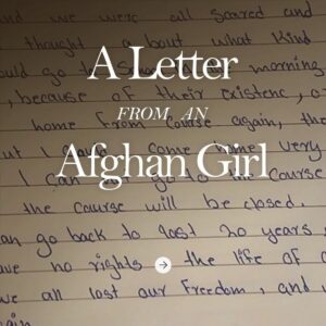 Angelina Jolie condivide la commovente lettera di una donna afghana: “Non dimentichiamole”