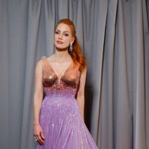 Jessica Chastain splendida ed elegantissima in Gucci sul red carpet – Oscar 2022