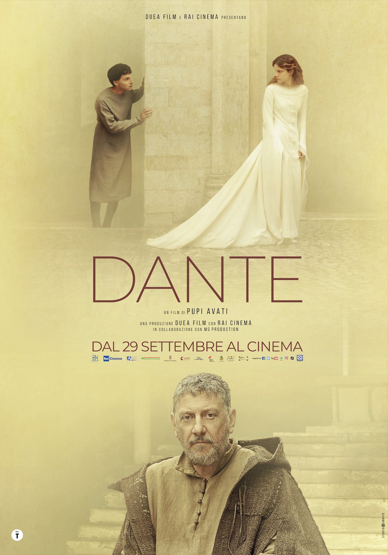 Dante: il poster e la data di uscita del film di Pupi Avati 1 dante