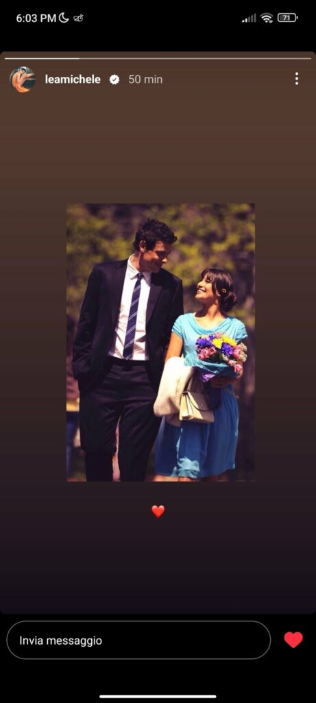 Lea Michele rende omaggio a Cory Monteith su Instagram nell'anniversario della morte dell'attore 1 Lea Michele rende omaggio a Cory Monteith su Instagram nell'anniversario della morte dell'attore