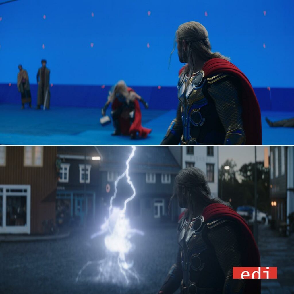 Thor: Love and Thunder: gli effetti visivi del film sono dell'italiana EDI