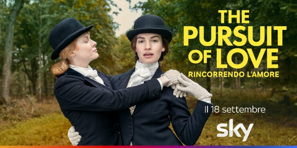 The Pursuit of Love - Rincorrendo l’amore: la serie con Lily James arriva su Sky Serie e in streaming su NOW dal 18 settembre