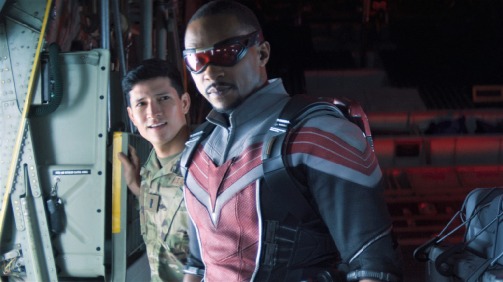 Captain America 4, la Marvel rivela un primo sguardo ad Anthony Mackie e Harrison Ford