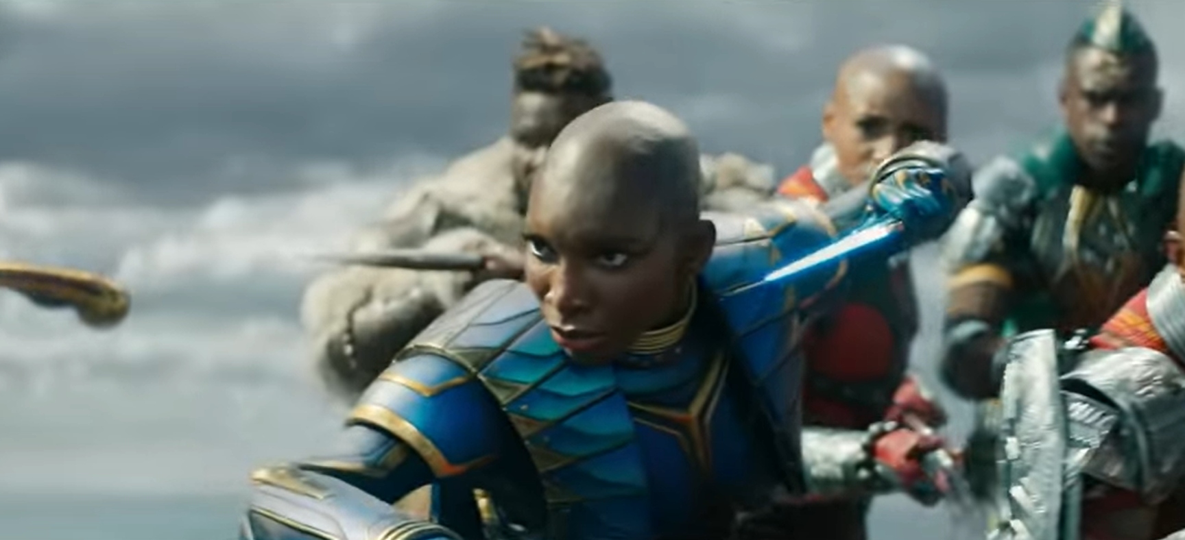Black Panther: Wakanda Forever - Svelati i costumi dei Midnight Angels 1 wakanda forever midnight angels