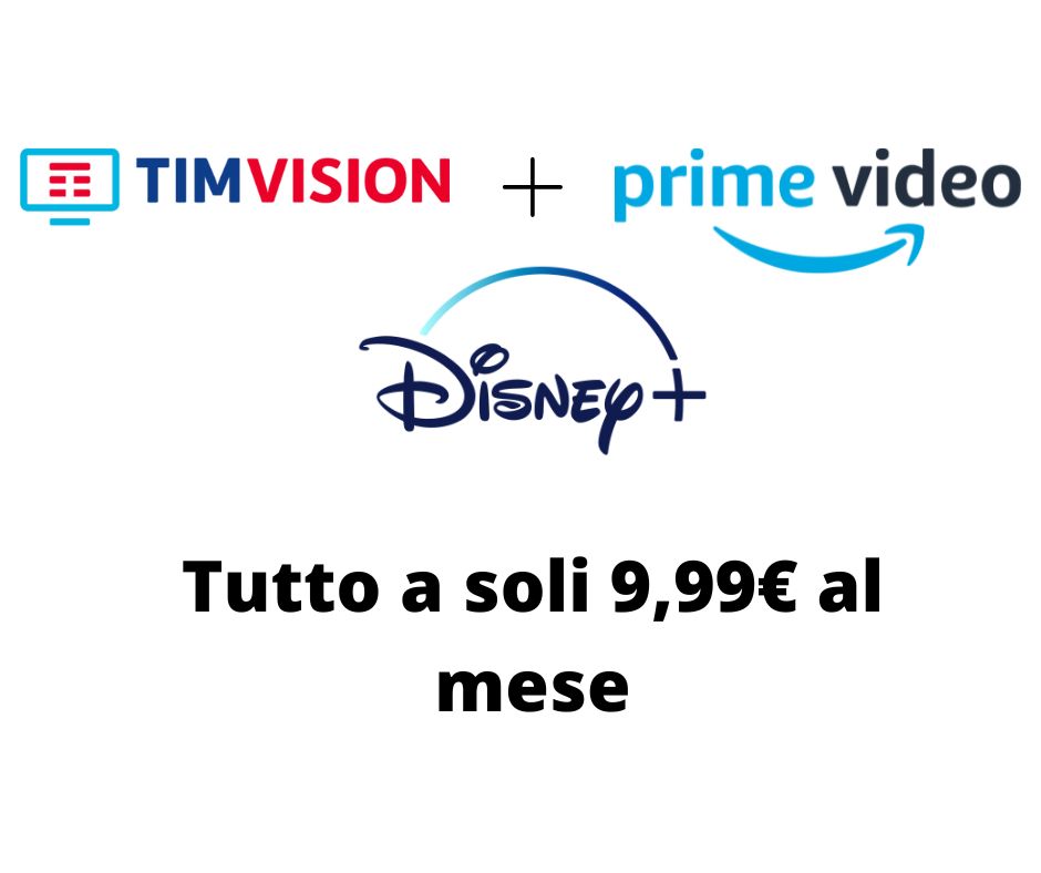 Prime Video, disney+, timvision