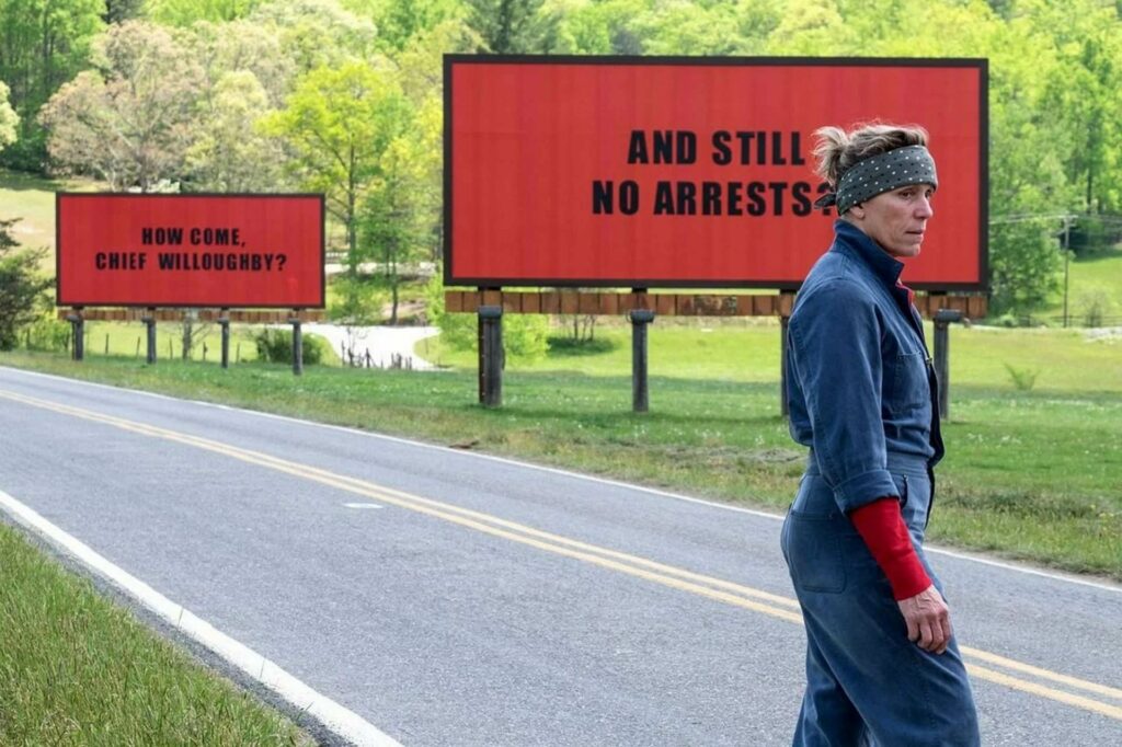 Tre manifesti a Ebbing, Missouri: trama, cast e curiosità sul film con Frances McDormand